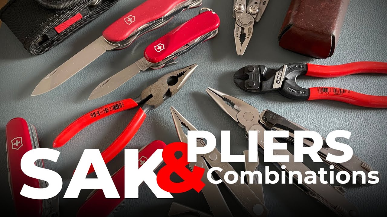 Swiss Army Knife and Knipex pliers? The perfect tool kit