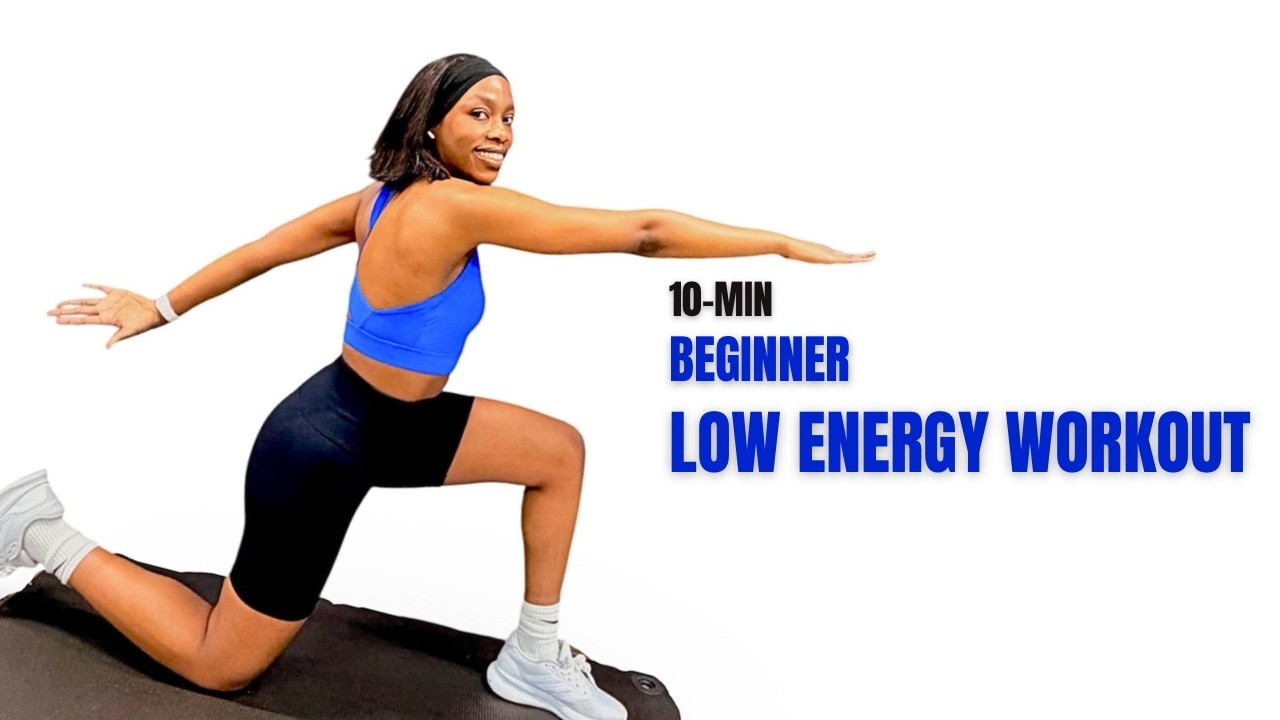10 Min Beginner Low Energy Workout | Gentle Full Body, No Equipment