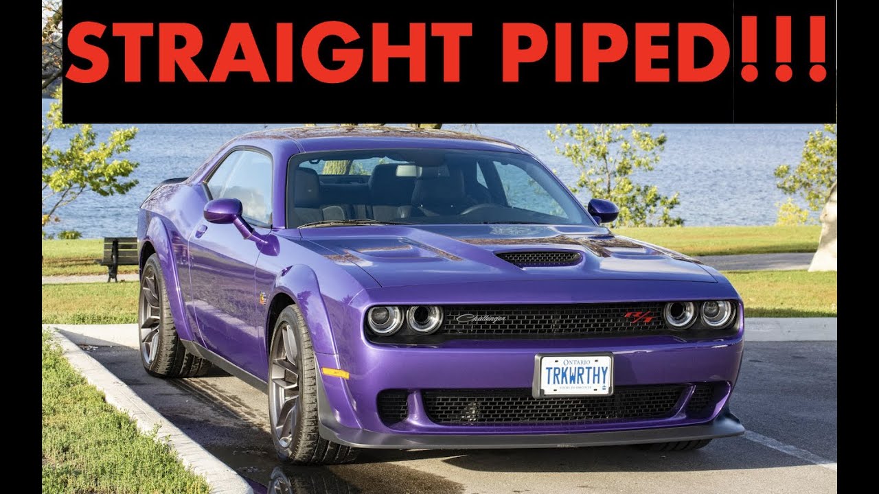 2021 dodge challenger 392 R/T straight piped ***WATCH BEFORE BUYING***