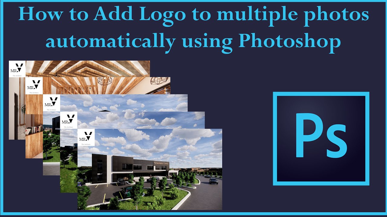 Как автоматически добавить логотип на несколько фотографий с помощью Photoshop