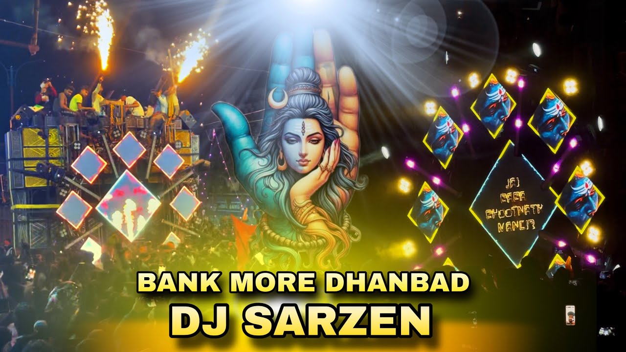 DJ SARZEN BANK MORE DHANBAD MAHASHIVRAATRI ROADSHOW 2026 SINGLE BASS KAA JALWA 