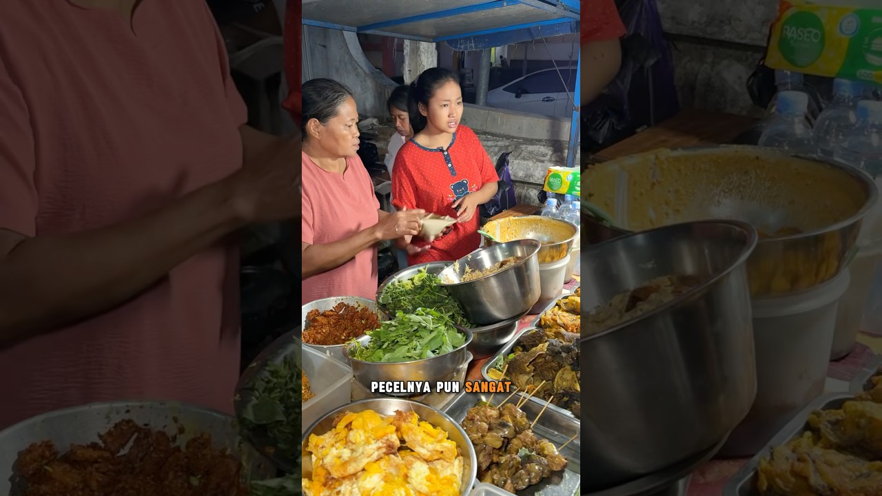 Salah satu list pecel Madiun yang enak, murah, dan banyak pilihan lauk #samkuliner #madiun