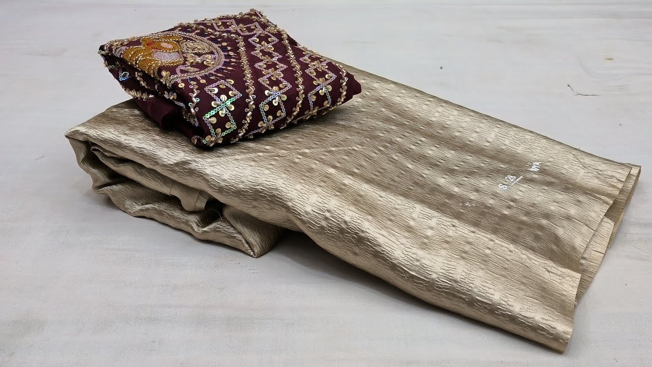 New Blouse Saree|Braso Sarees|Silk Chiffon Sarees#newfancysaree #sareecollection 