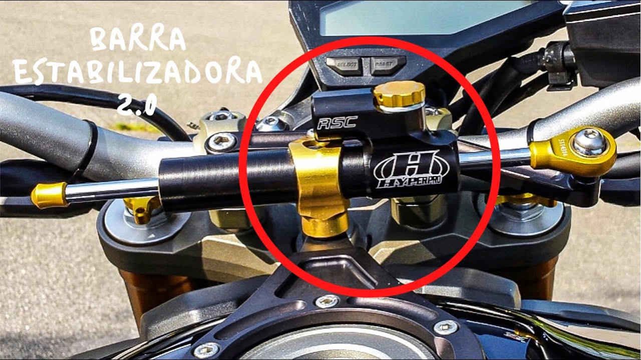 🆕NUEVO AMORTIGUADOR de DIRECCION 2.0 para AKT NKD 125 | 2021