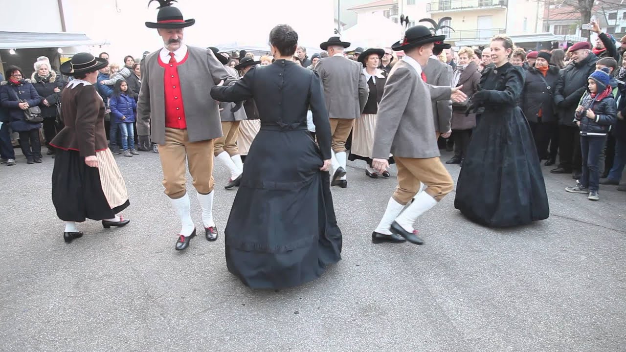 Balletto alla Sagra dei Bogoni di Sant'Andrea - Pistonieri dell'Abbazia di Badia Calavena