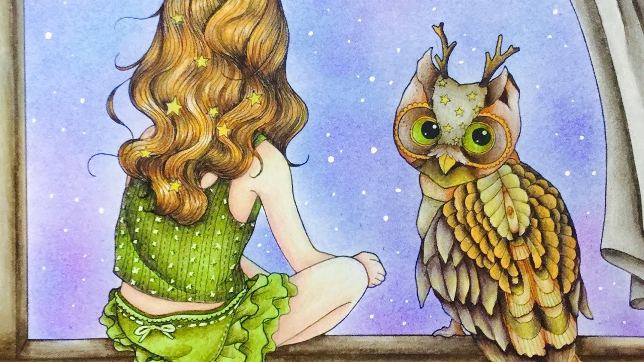 THE TIME CHAMBER - color tutorial part 3 - prismacolor pencils - softpastel background