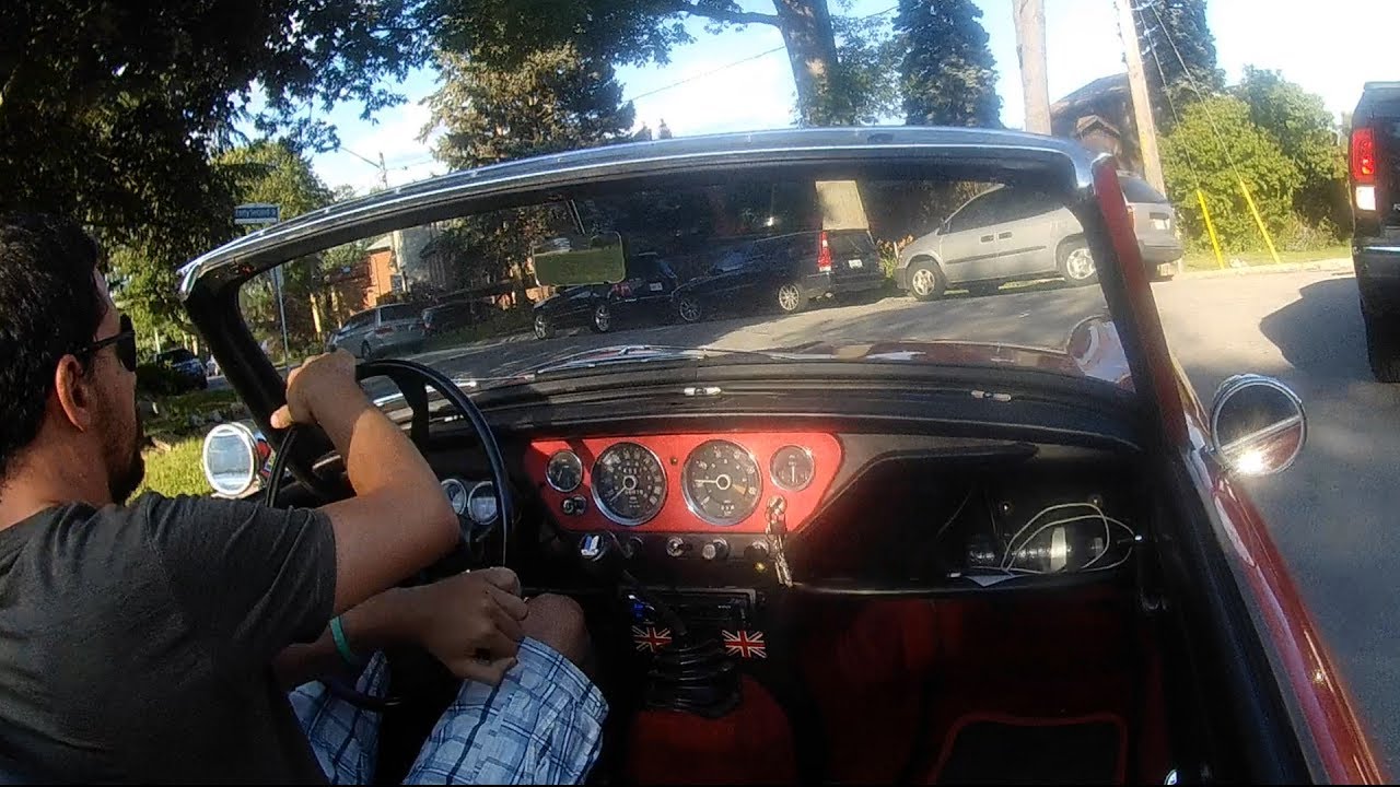 1966 Triumph Spitfire - Ride Along To Lake Ontario