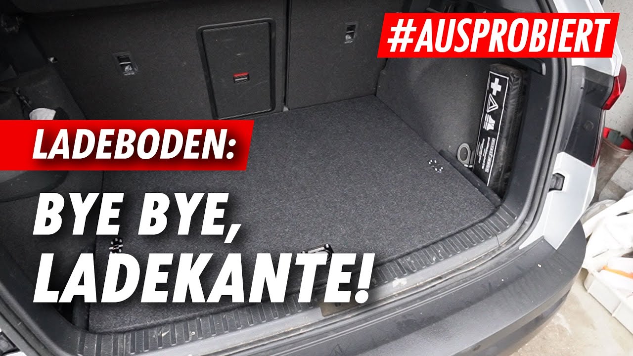 Ladeboden nachr&uuml;sten (Skoda Karoq, VW Tiguan, VW Golf etc.) 🚙 Teil 2