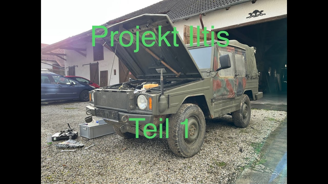 VW Iltis Projekt Teil #1 Erste Arbeiten
