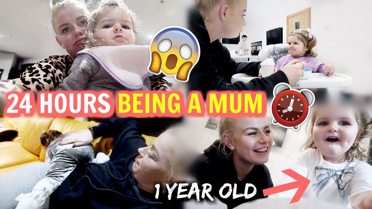 24 HOUR CHALLENGE!! BEING A MUM OF A 1 YEAR OLD FOR 24 HOURS  | Lucy Flight