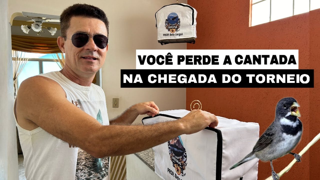 Você perde a cantada na chegada do torneio