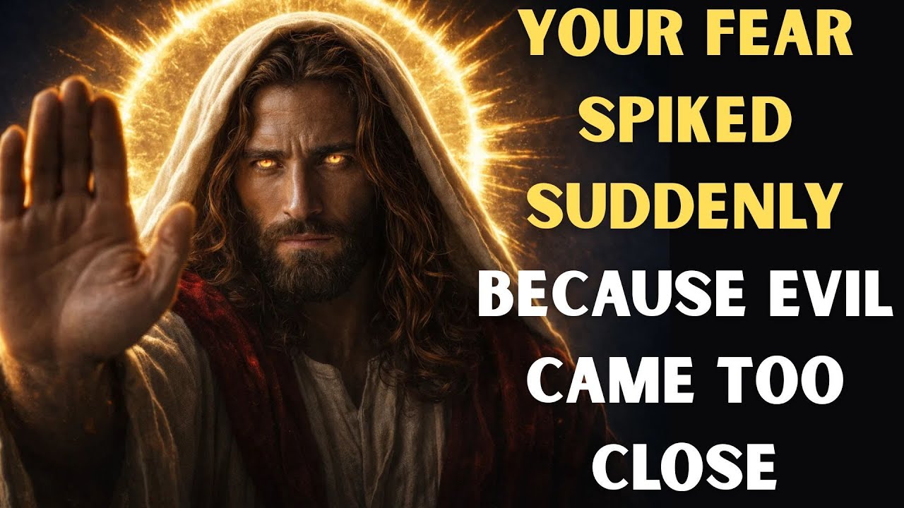 ✝️God Says: Your Fear Spiked Because Evil Came Close | Chosen One | Gods Message