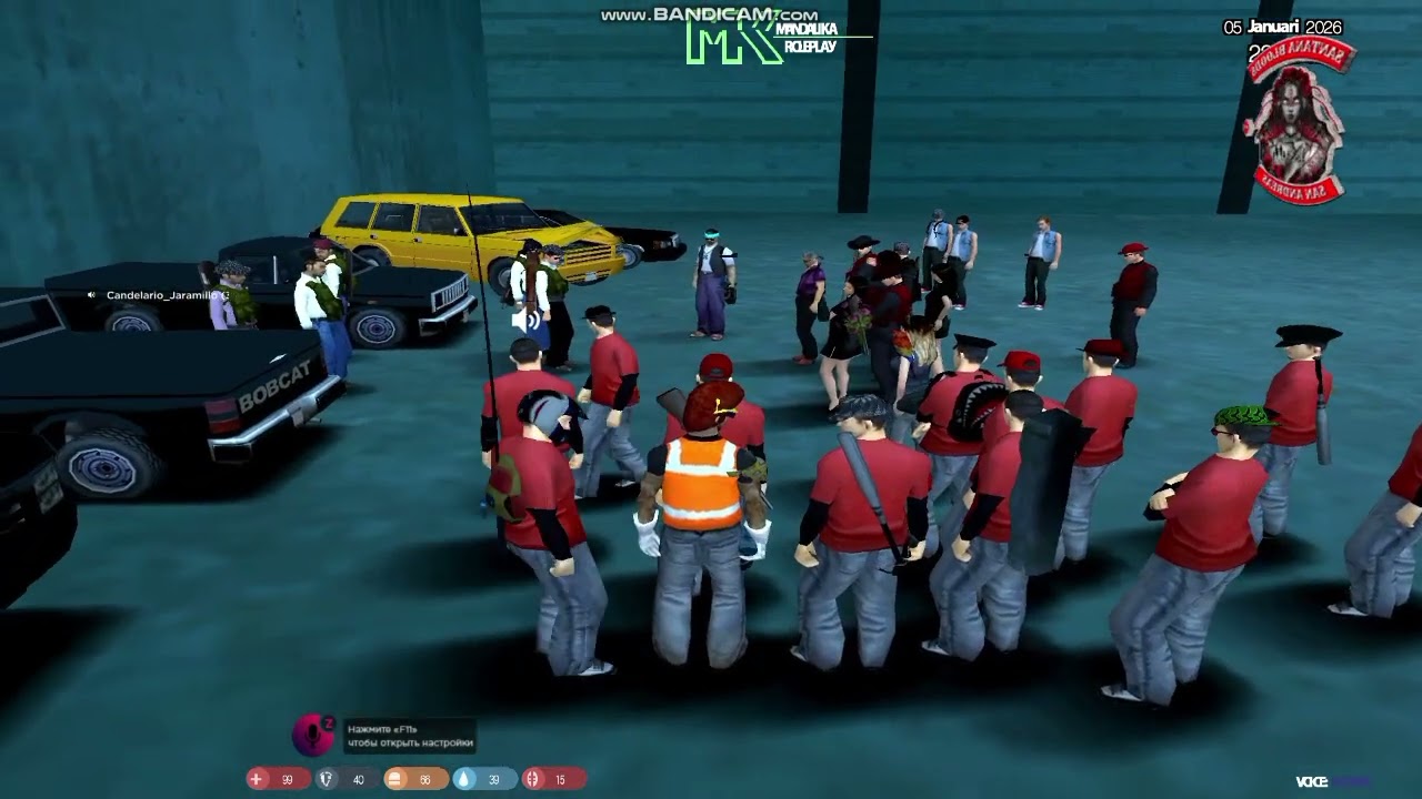 [SA:MP] Bertemu dengan kelompok lain??? | Santana .M.C. | #mandalikaroleplay