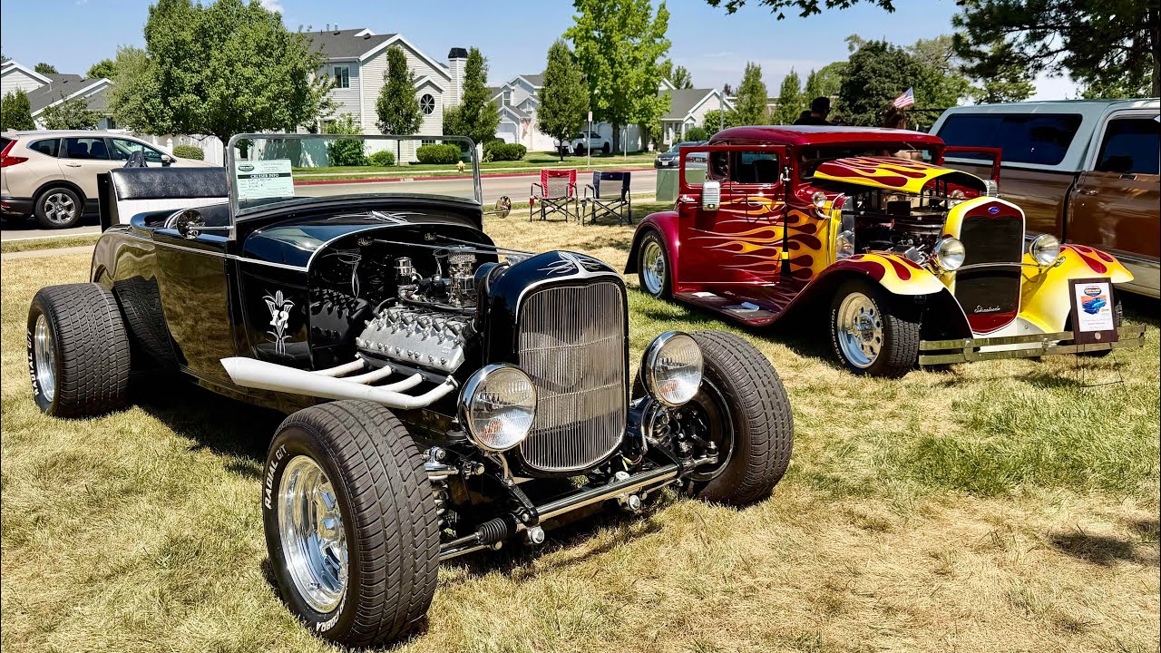 2026 BOUNTIFUL ROTARY CLASSIC CAR SHOW - Hot Rods, Rat Rods, Muscle Cars, Trucks & Motorcycles (4K)