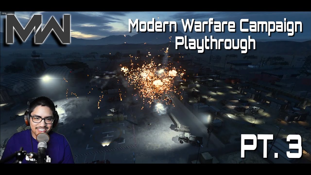 Assault on the Air Force Base | (Modern Warfare Campaign Proxy War Playthrough)