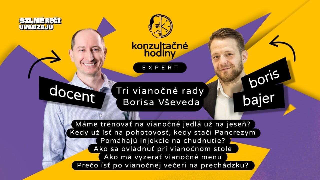 Konzultačné Hodiny ep.29 - Tri vianočné rady Borisa Vševeda
