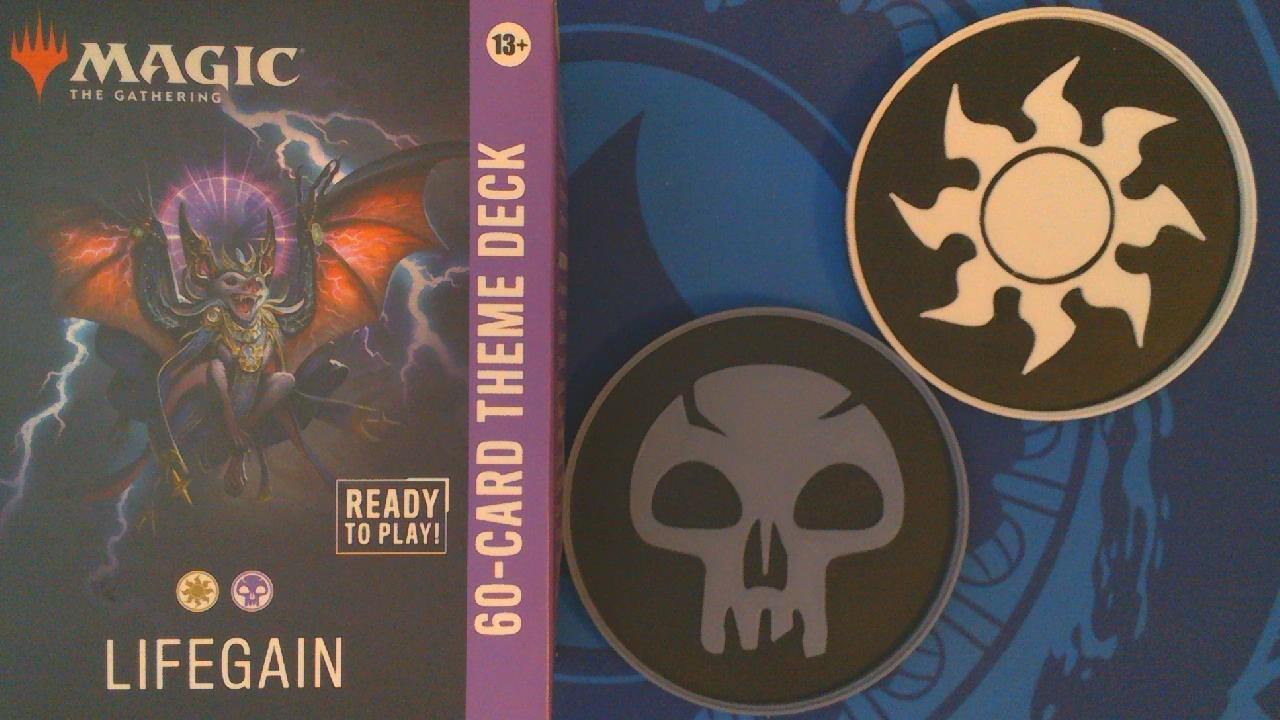 Standard White Black Life Gain Theme Deck - Secrets of Strixhaven [SOS] Magic the Gathering