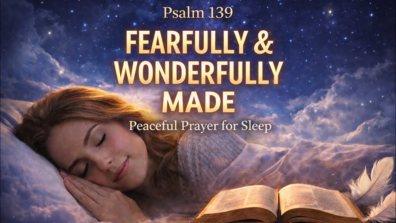 LIVE 🙏 Psalm 139 in Song | Peaceful Worship Prayer for Sleep, Protection & Comfort (Loop)