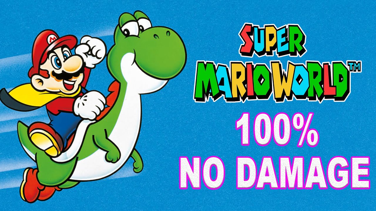 Super Mario World Full Game 100% Complete Walkthrough (No Damage)