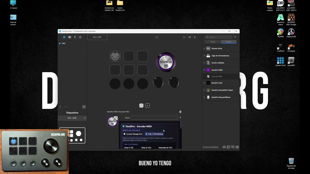 DeckPro N3 - Plugin MIDI