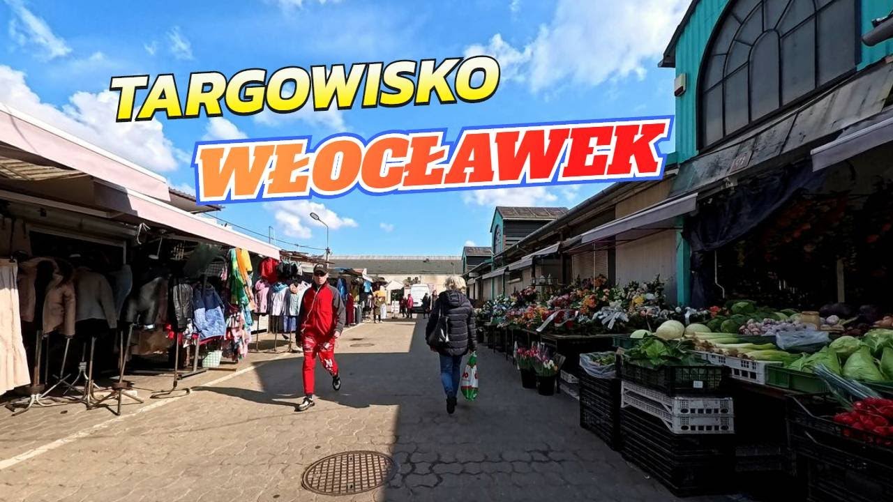 Targowisko we Włocławku.