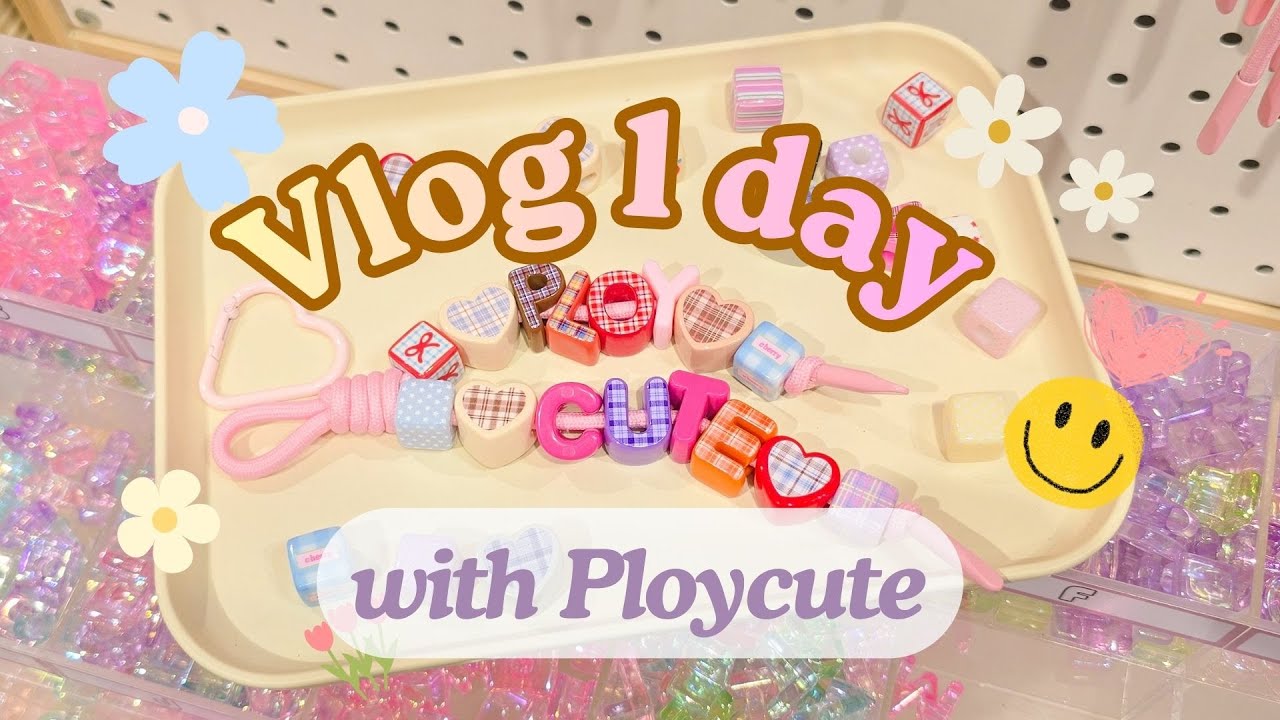 🍒Vlog 1 day with Ploycute🩷