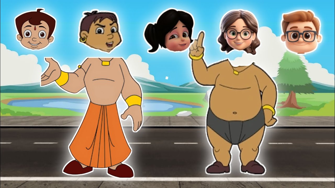 😱 Bheem Aur Kaliya Ka Face Match?! 100% Shocking Result!