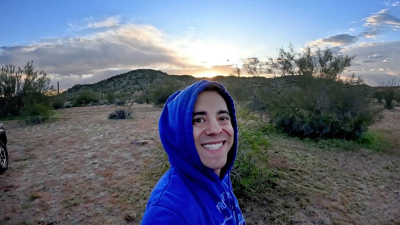 Tent Camping in the Arizona Desert | BLM Land - Arizona Public Land