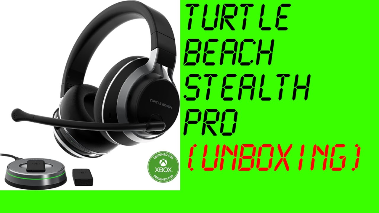 Turtle Beach Stealth Pro (Unboxing)