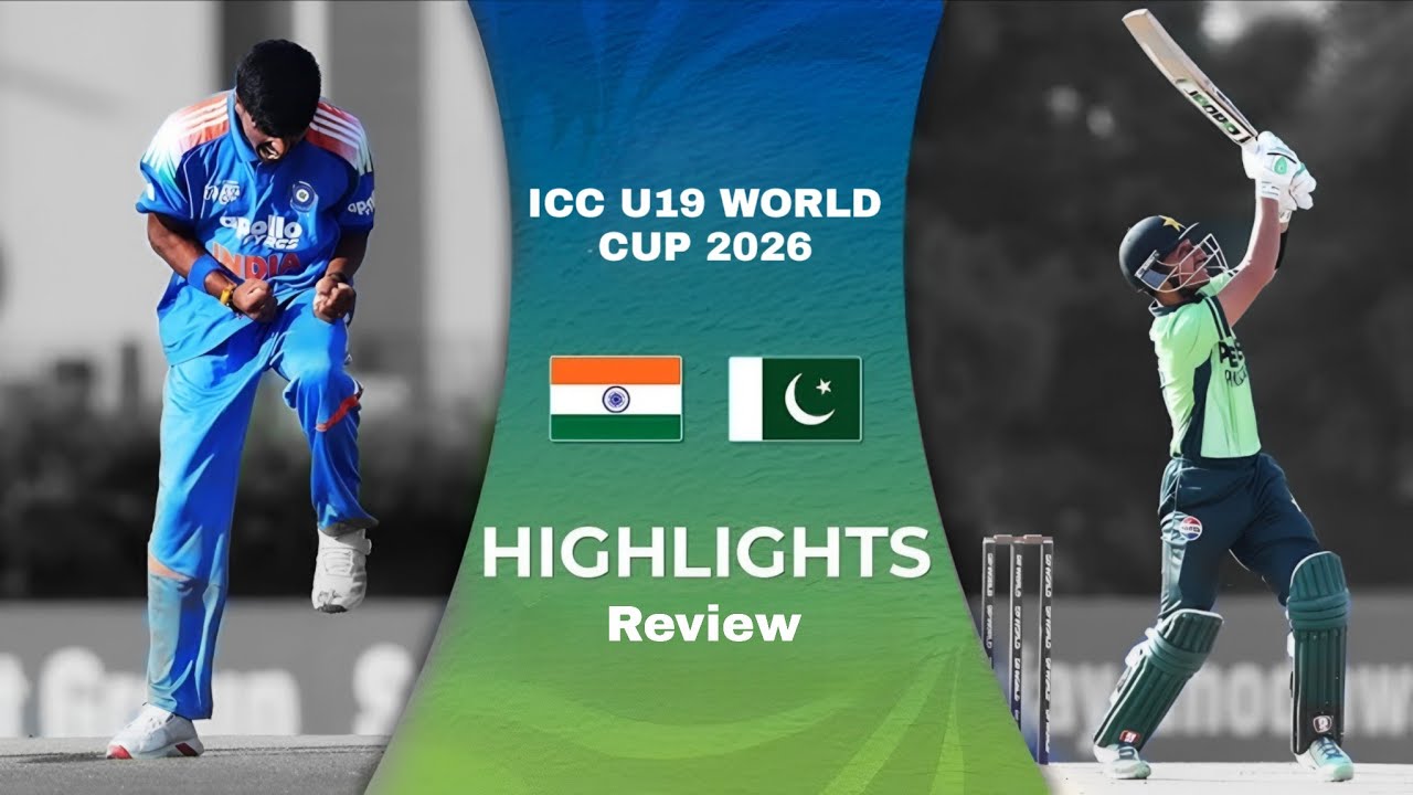 India u19 Vs Pakistan u19 Odi | Highlight Review | U19 Cricket World Cup 2026 |