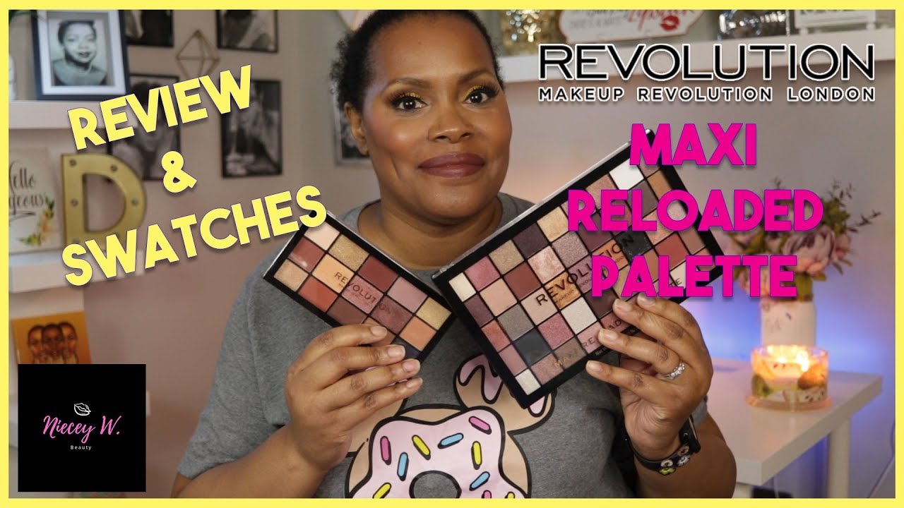 Revolution Maxi Reloaded Palette - Large It Up (Review and Swatches)