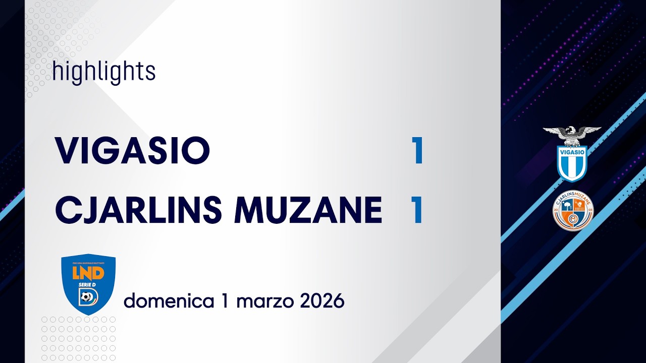 VIGASIO - CJARLINS MUZANE 1-1 || Highlights