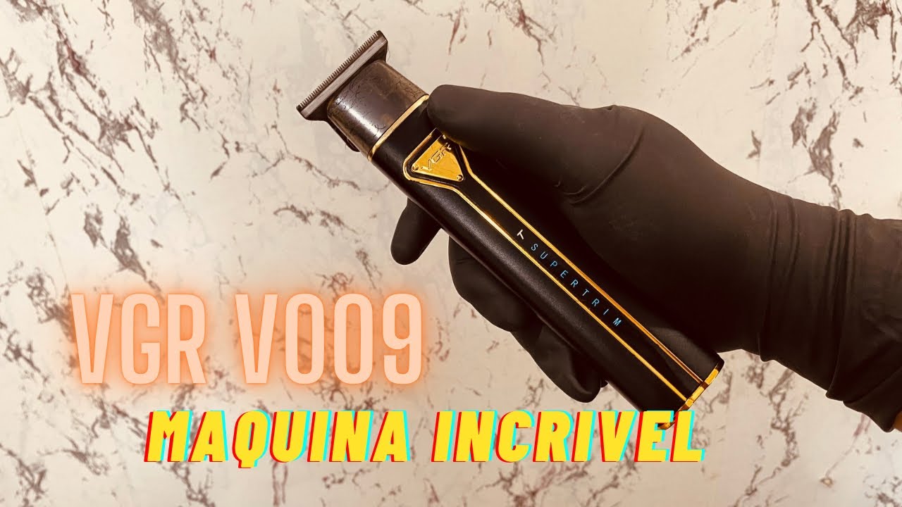 VGR V009 máquina de acabamento incrível 🤯