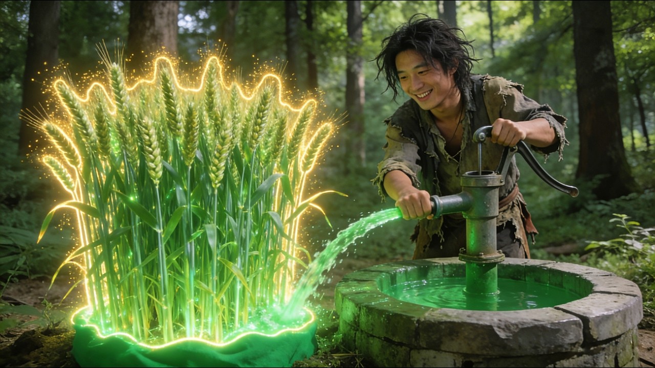 【完結】🔥 靈田一天收糧10萬公斤？？窮小子偶得靈泉水，催生萬物，發大財.....