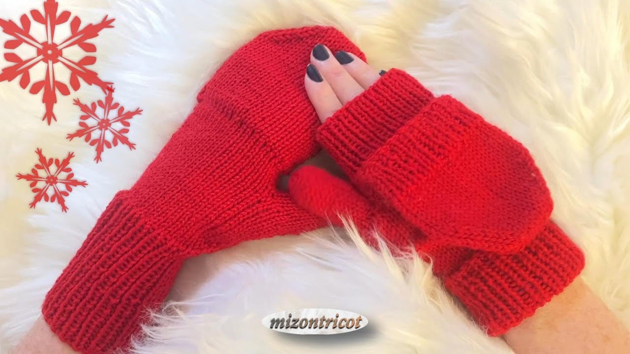 [TRICOT] MITAINES À RABAT 🐑