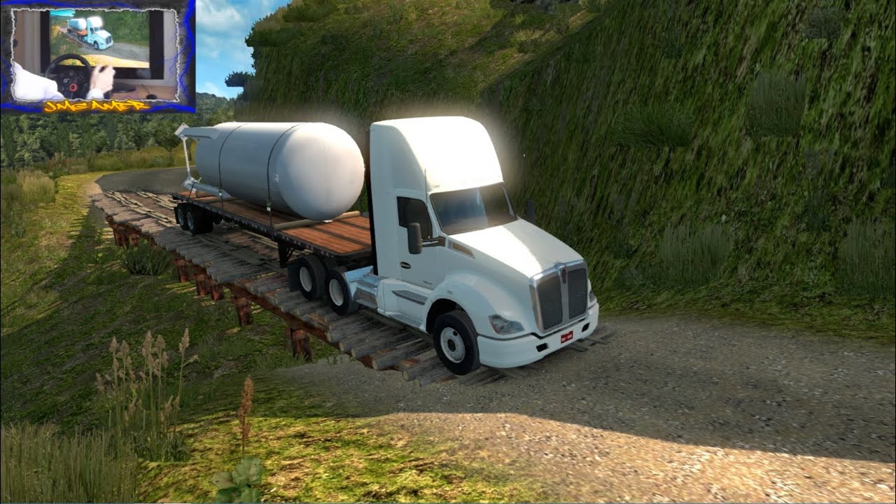 American Truck Simulator 2.0 #32 | Mapa Brasil Con Grandes Carreteras JMGamer