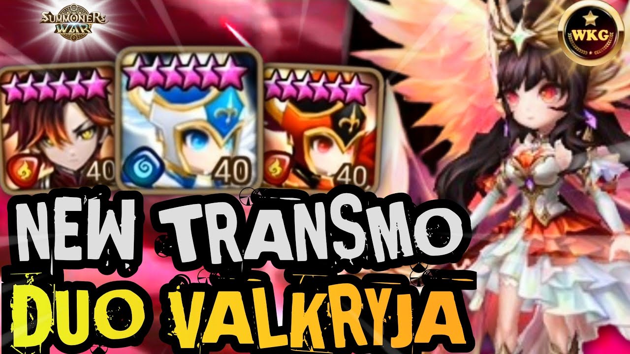HEAVENLY WING VALKRYJA with BROKEN EAGLE IN RTA SUMMONERS WAR