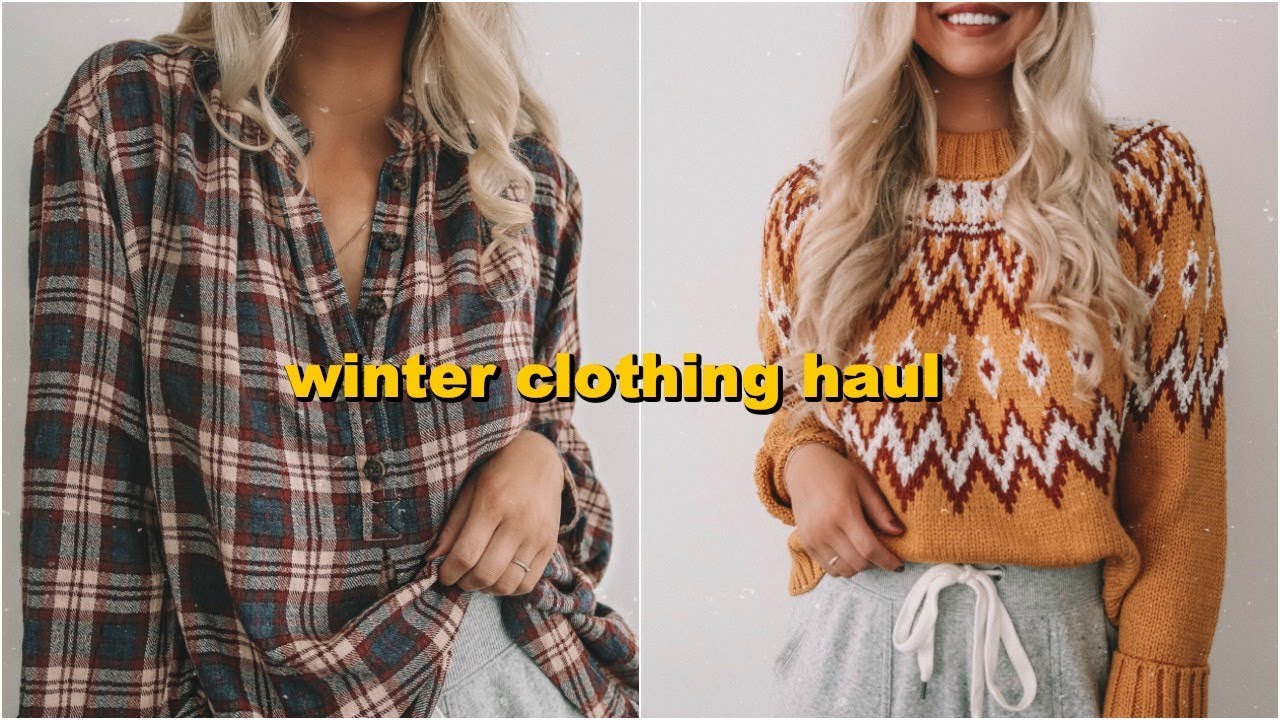 HUGE TRY-ON WINTER CLOTHING HAUL!