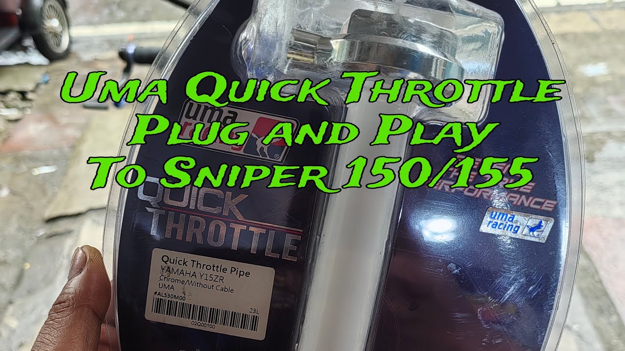 UMA Quick Throttle Plug & Play to Sniper 150/155.