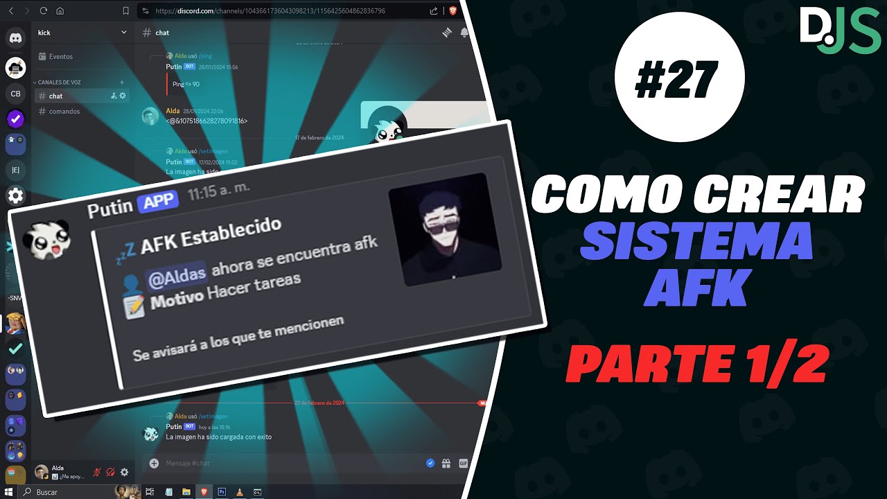 Como Crear Sistema De Afk | 2025 | Discord.js v14