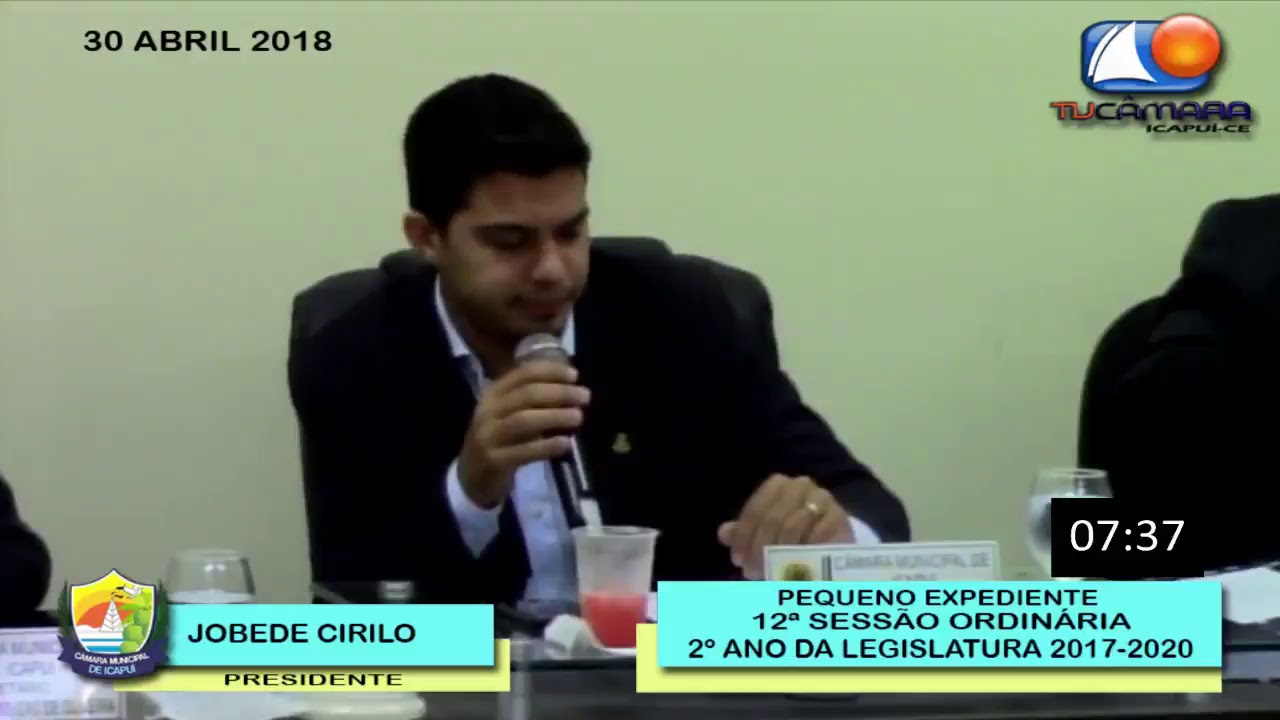 Transmiss&atilde;o ao vivo de TV CAMARA ICAPU&Iacute;-CE