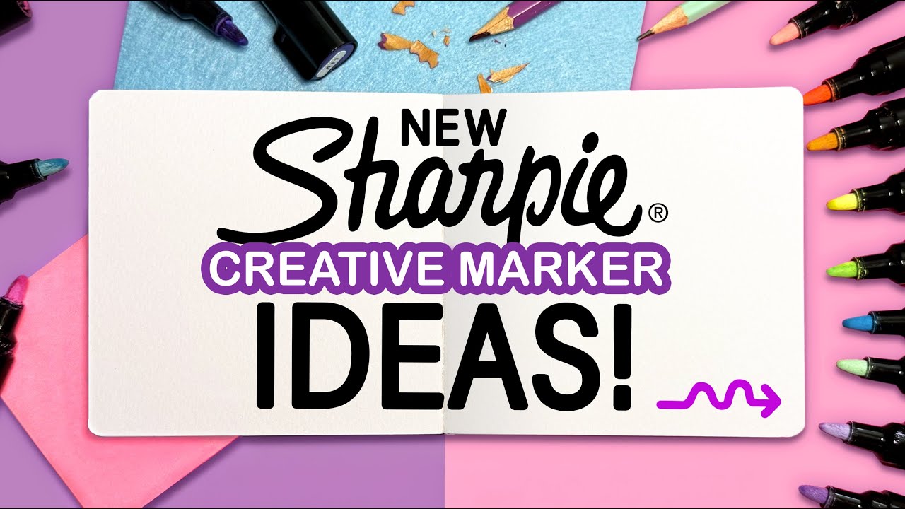 Sketchbook Ideas You’ll LOVE with Sharpie Creative Markers