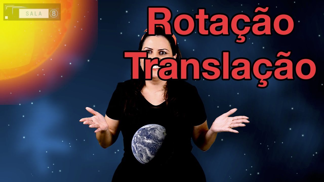 Ciências 002 - Rotação e Translação - Dia e Noite - Libras