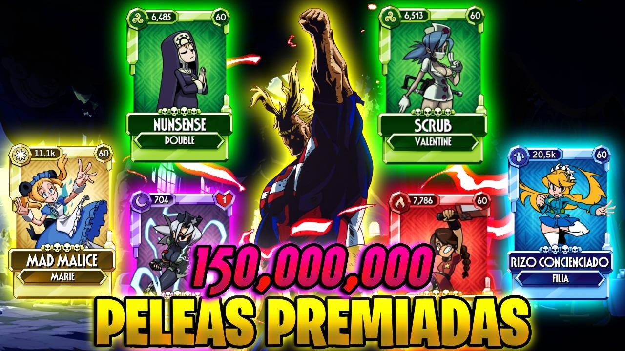 🏆 Con estas Variantes Llegue a 150 MILLONES en PELEAS PREMIADAS en Skullgirls Mobile