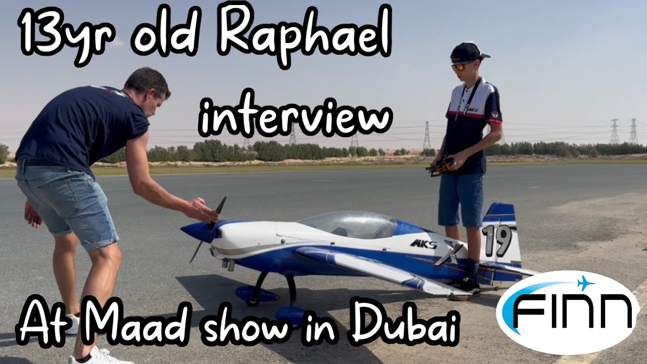 13yr old Raphael at Maad event Dubai 2026
