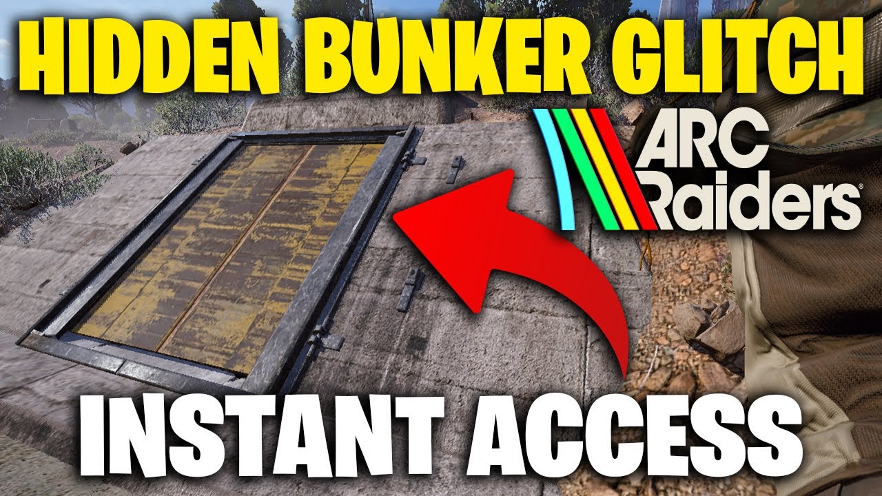HOW TO GLITCH INSIDE ( HIDDEN BUNKER ) SPACEPORT !!! ARC RAIDERS DOWNLOAD DATA EVENT !! SKIP TO END
