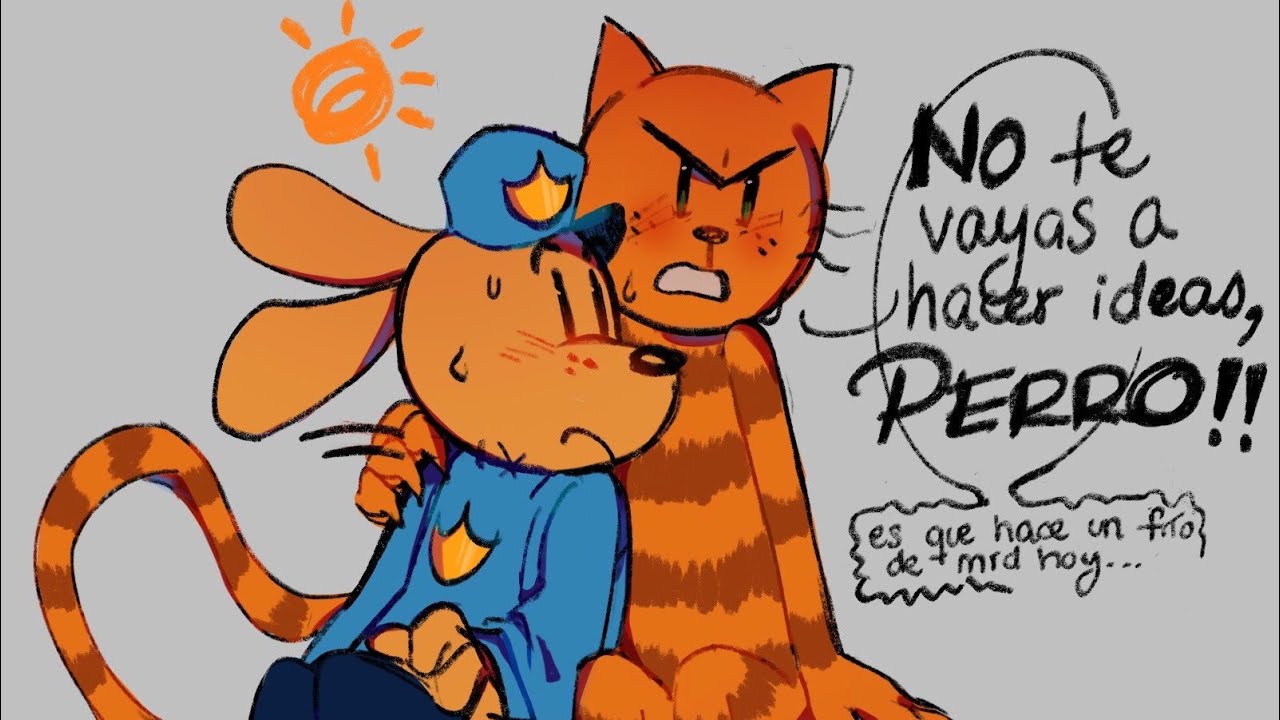 DOGMAN x PETEY duermen juntos~ //cómic fandub de dogman