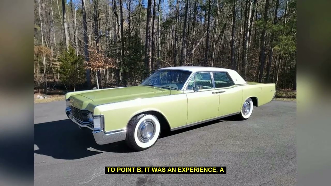 The 1968 Lincoln Continental Defined the Era of True American Luxury