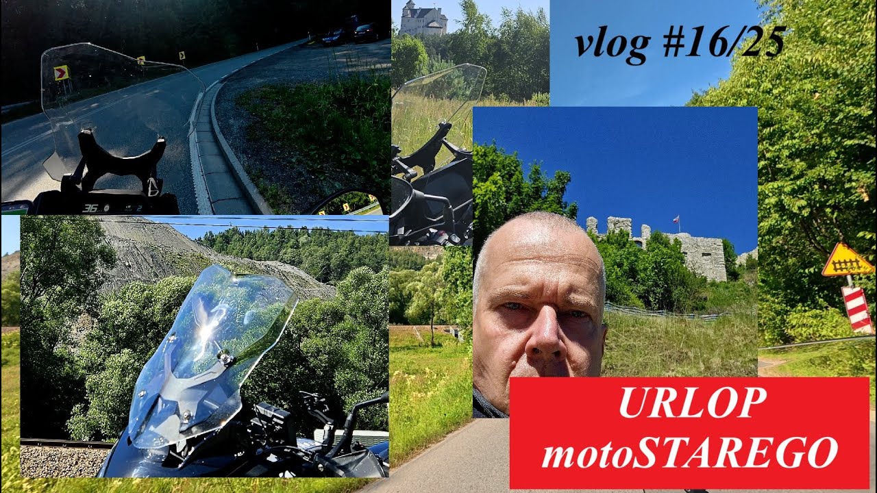 motoStary na urlopie, dzień 2 kulamy się po górach; vlog16