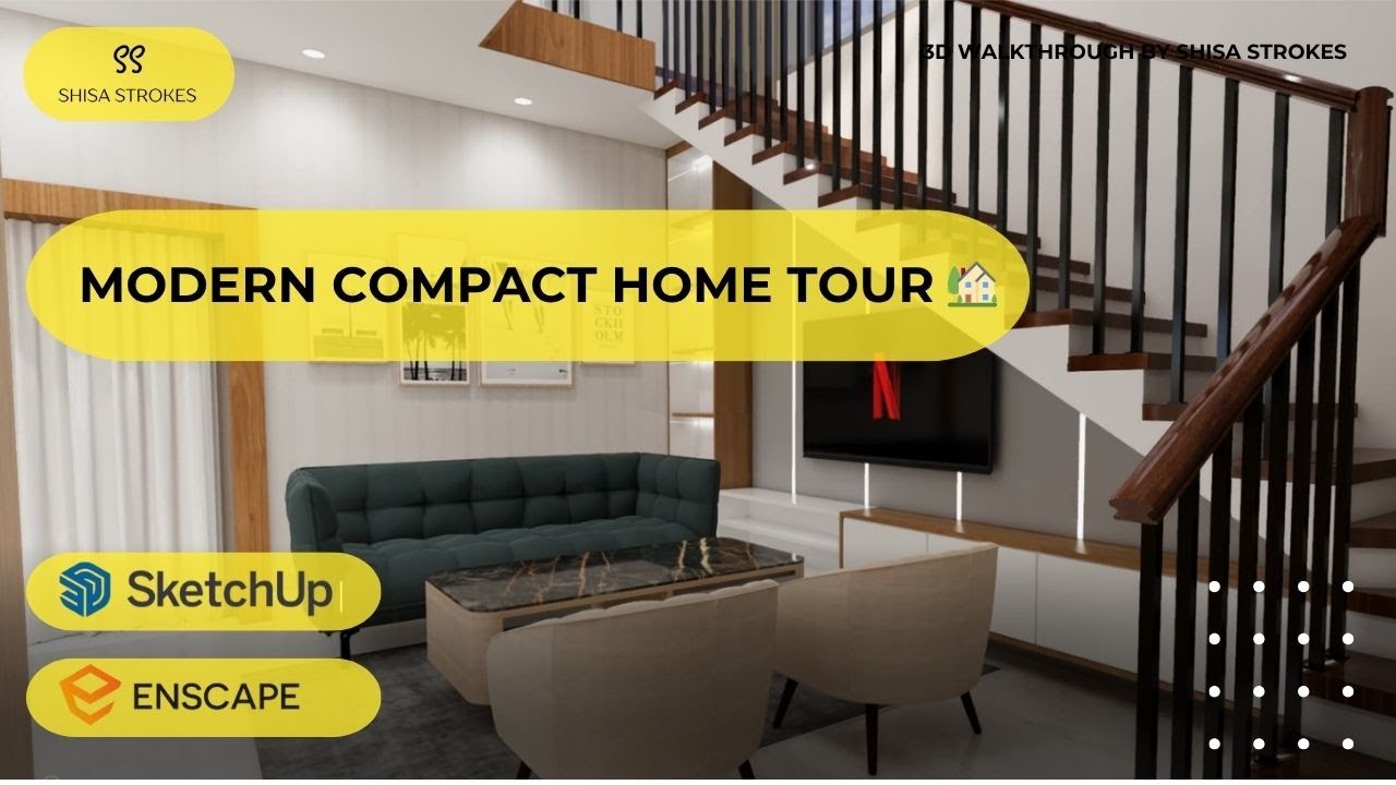 Compact Home Interior Tour | Smart Space Design Ideas for Modern Living | Shisa Strokes